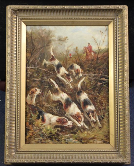 Arthur Alfred Davis (1824-1893) A Burning Scent 14 x 10in.